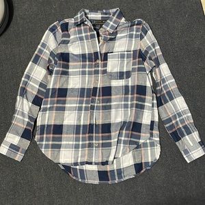 Plaid button up shirt